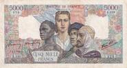 Frankreich 5000 francs 5000 Francs - France and colonies - 01-02-1945 - Serial E.259 -