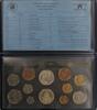 Frankreich francs Monnaie de Paris UNC Set 1984 -