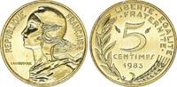 Frankreich 5 Centimes Marian - 1983 UNC - -