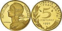 Frankreich 5 centimes 5 Centimes Marianne - 1995 Proof -