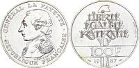 Frankreich 100 francs 100 Francs General La Fayette - 1987 Silver -