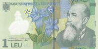 Rumänien 1 leu 1 Leu - Nicolae Iorga - Polymer - 01-07-2005 - Serial 146I -