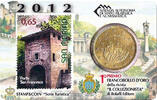 San Marino 50 centimes 2 Euros 2018 - Coincard n°02 + Stamp -