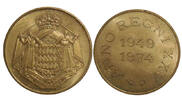 Monaco Medal - 25 Years of the Kingdom Rainier III - 1949-1974 -