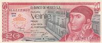 Mexiko 1977 20 Pesos - J. Morelos - 08-07-1977 - Serial DH I / ST