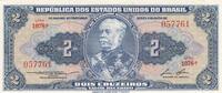 Brasilien 2 cruzeiros 2 Cruzeiros - D. de Caixas - Military school - 1954 - Serial 1078 A -
