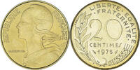 Frankreich  20 Centimes Marianne - 1975 - From UNC Set st