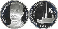 Finnland 10 euro 10 Euro Mannerheim - Silver - 2003 -