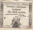 Frankreich 10 sous 10 Sous - Women with Liberty cap on pole - 23-05-1793 - Sign. Guyon - Série 943 -