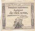 Frankreich 10 sous 10 Sous - Women with Liberty cap on pole - 23-05-1793 - Sign. Guyon - Série 943 -