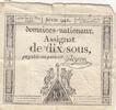 Frankreich 10 sous 10 Sous - Women with Liberty cap on pole - 23-05-1793 - Sign. Guyon - Série 942 -
