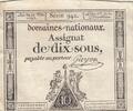 Frankreich 10 sous 10 Sous - Women with Liberty cap on pole - 23-05-1793 - Sign. Guyon - Série 942 -
