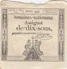 Frankreich 10 sous 10 Sous - Women with Liberty cap on pole - 23-05-1793 - Sign. Guyon - Série 943 -
