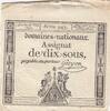 Frankreich 10 sous 10 Sous - Women with Liberty cap on pole - 23-05-1793 - Sign. Guyon - Série 943 -
