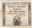 Frankreich 10 sous 10 Sous - Women with Liberty cap on pole - 23-05-1793 - Sign. Guyon - Série 890 -