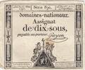 Frankreich 10 sous 10 Sous - Women with Liberty cap on pole - 23-05-1793 - Sign. Guyon - Série 890 -