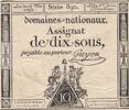 Frankreich 10 sous 10 Sous - Women with Liberty cap on pole - 23-05-1793 - Sign. Guyon - Série 890 -