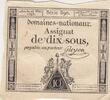 Frankreich 10 sous 10 Sous - Women with Liberty cap on pole - 23-05-1793 - Sign. Guyon - Série 890 -