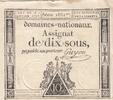 Frankreich 10 sous 10 Sous - Womens - phygian cap - 04-01-1792 - Sign. Guyon - Serial 1881 -