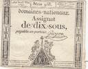Frankreich 10 sous 10 Sous - Women - phygian cap - 23-05-1793 - Sign. Guyon - Série 958 -