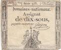 Frankreich 10 sous 10 Sous - Women - phygian cap - 23-05-1793 - Sign. Guyon - Série 958 -