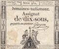 Frankreich 10 sous 10 Sous - Women - phygian cap - 23-05-1793 - Sign. Guyon - Série 952 -