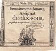 Frankreich 10 sous 10 Sous - Women - phygian cap - 23-05-1793 - Sign. Guyon - Série 889 -
