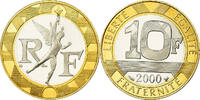Frankreich  10 Francs - Genius of the Bastille - 2000 - BU I / ST