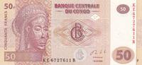 Kongo (RDC) 50 francs 50 Francs - Mask - Village - 30-06-2020 - Serial KE -