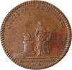Frankreich 1 token Parties Et Revenues Casuels, Louis XV - Jeton 1736 -