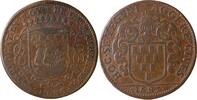 Frankreich 1 token Maire De Nantes - Guillaume De Lisle De La Nicolliere, Jeton Cuivre 1687 -