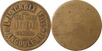 Frankreich 1 token Lacroix Fils, Bon Pour 1000 Cahiers - Jeton Laiton Angouleme -