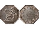 Frankreich 1 token Notaires, Bernay - Jeton Argent Poinçon Abeille (1845-1860) -