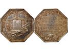 Frankreich 1 token Notaires, Mantes - Jeton Argent Poinçon Corne (Après 1879) -