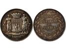 Frankreich 1 token Caisse d'Epargne De Nantes - Jeton Argent, Inauguration Du 5 Juin 1911 -