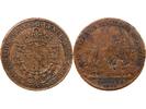 Frankreich 1 token Galeres Royales, Louis Joseph De Bourbon, Duc De Vendome - Jeton Cuivre 1705 -