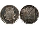 Frankreich 1 token Jeton Frankreich 1 token Silber poinçon Abeille (après 1860-1879) 9 Rennes -