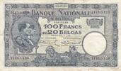 Belgien 100 francs 100 Francs - Albert & Elizabeth - 15-07-1930 - Serial O -