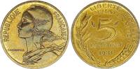 Frankreich 5 centimes 5 Centimes Marian - 1981 UNC -