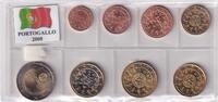 Portugal Series 8 Euro coins - PORTUGAL 2008 -