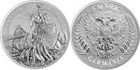 Deutschland 2025 1 ONCE SILVER GERMANIA 2024 BULLION - 5 MARKS BU