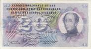 Schweiz 20 francs 20 Francs - Guillaume-Henri Dufour - Silver thistle - 07-07-1955 - Serial 5B -