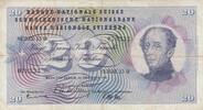 Schweiz 20 francs 20 Francs - Guillaume-Henri Dufour - Silver thistle - 18-12-1958 - Serial 15B -