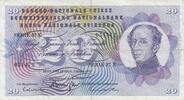 Schweiz 20 francs 20 Francs - Guillaume-Henri Dufour - Silver thistle - 07-03-1973 - Serial 87E -