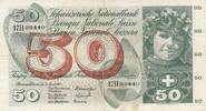 Schweiz 50 francs 50 Francs - Apple Harvesting Scene - 02-04-1964 - Serial 17H -