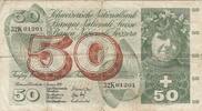 Schweiz 50 francs 50 Francs - Apple Harvesting Scene - 05-01-1970 - Serial 32K -