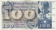 Schweiz 100 francs 100 Francs - Child St Martin - 28-03-1963 - Serial 41D -