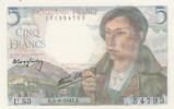 Frankreich 5 francs 5 Francs - Shepherd - 05-08-1943 - Serial U.53 -