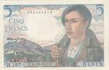 Frankreich 5 francs 5 Francs - Shepherd - 30-10-1947 - Serial W.157 -