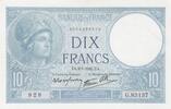 Frankreich 10 francs 10 Francs - Minerva - 02-01-1941 - Serial G.83137 -